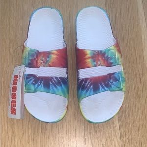 Tie Dye Freedom Moses Sandals